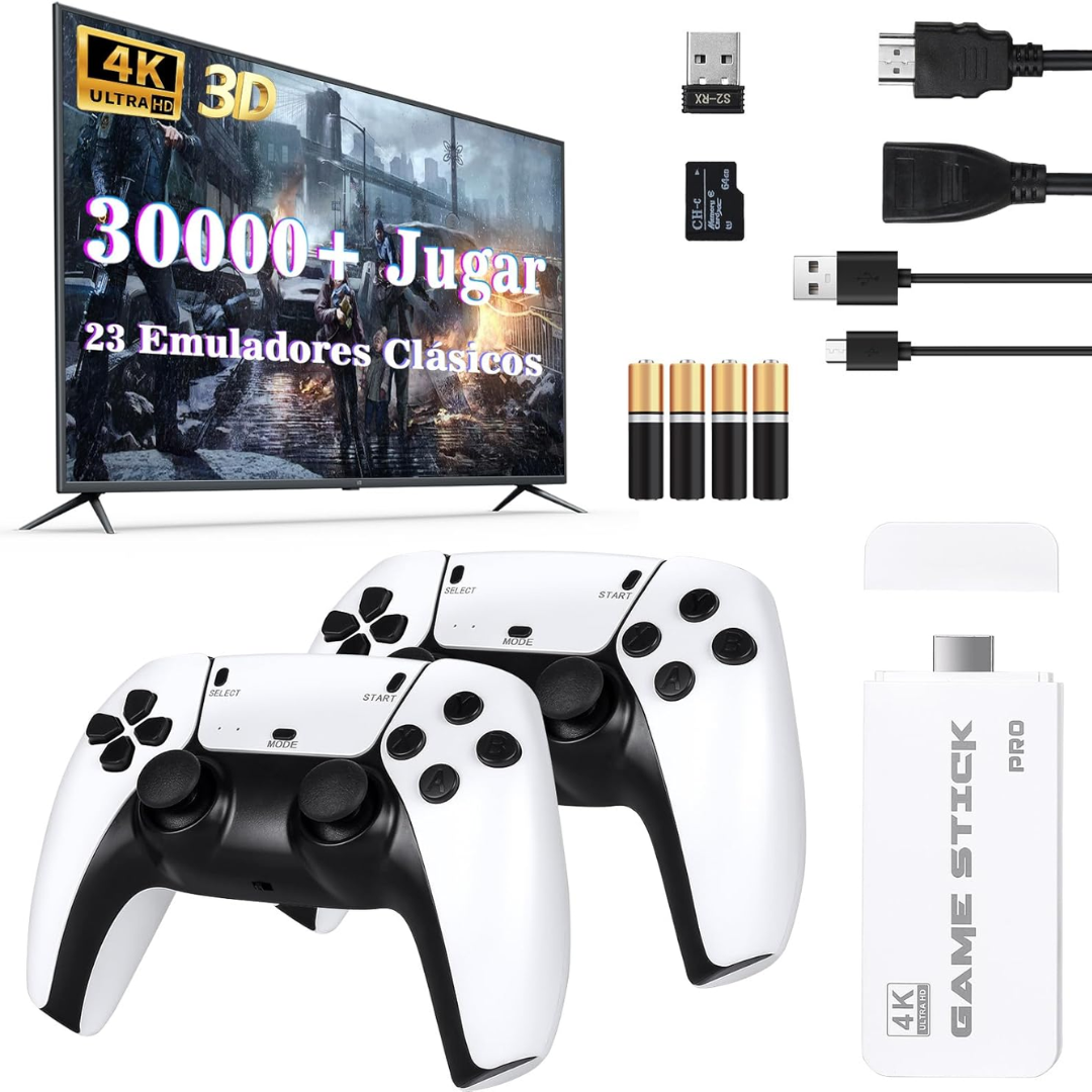 Consola Retro con 30,000 Juegos Clásicos