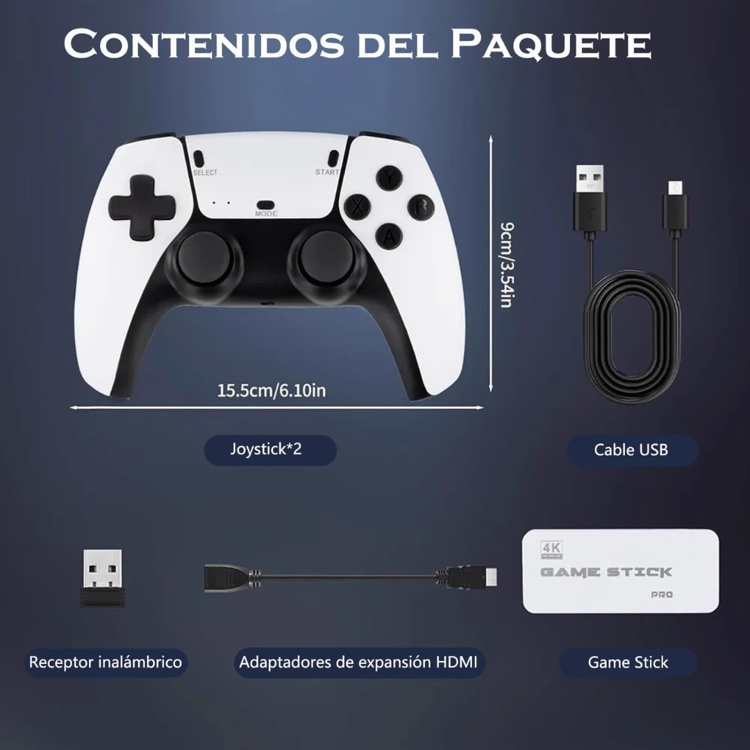 Consola Retro con 30,000 Juegos Clásicos