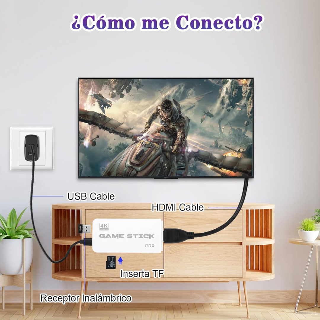 Consola Retro con 30,000 Juegos Clásicos